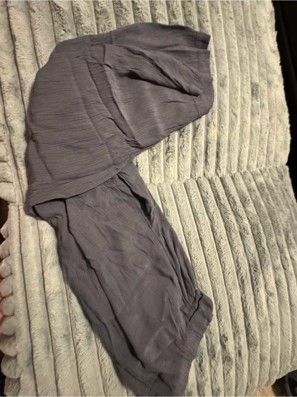LOFT Charcoal Gray Pants - Picture 2 of 2